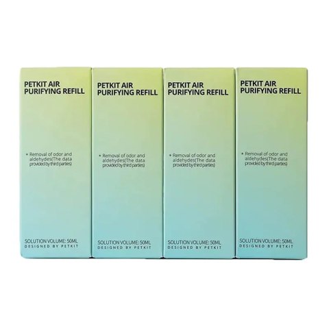 Wkład do eliminatora zapachu kuwety PetKit Pura X/Max 50ml (4szt) Wkład do eliminatora zapachu kuwety PetKit Pura X/Max 50ml (4szt)