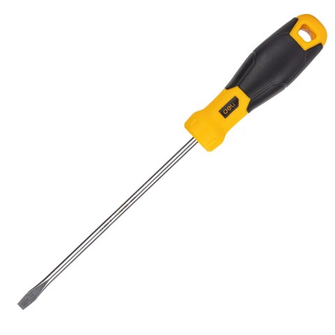 Wkrętak płaski Deli Tools EDL6251501, 5x150mm (czarny) Wkrętak płaski Deli Tools EDL6251501, 5x150mm (czarny)