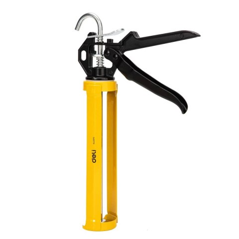 Wyciskacz do mas Deli Tools EDL2370, 230mm (zółty) Wyciskacz do mas Deli Tools EDL2370, 230mm (zółty)