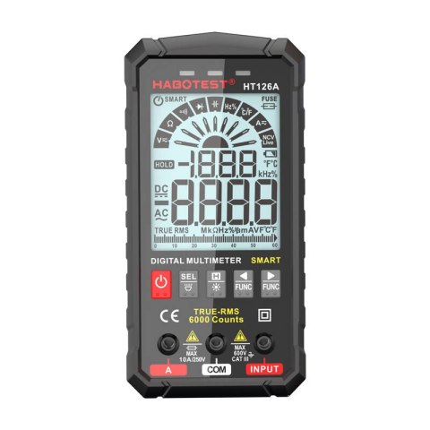 Cyfrowy multimetr uniwersalny Habotest HT126A Cyfrowy multimetr uniwersalny Habotest HT126A