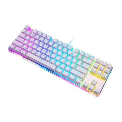 Klawiatura mechaniczna gamingowa Motospeed K87S RGB (biała) Klawiatura mechaniczna gamingowa Motospeed K87S RGB (biała)