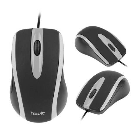 Mysz uniwersalna Havit MS753 (czarno-szara) Mysz uniwersalna Havit MS753 (czarno-szara)