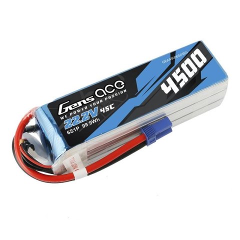 Akumulator Gens Ace 4500mAh 22.2V 45C 6S1P Akumulator Gens Ace 4500mAh 22.2V 45C 6S1P