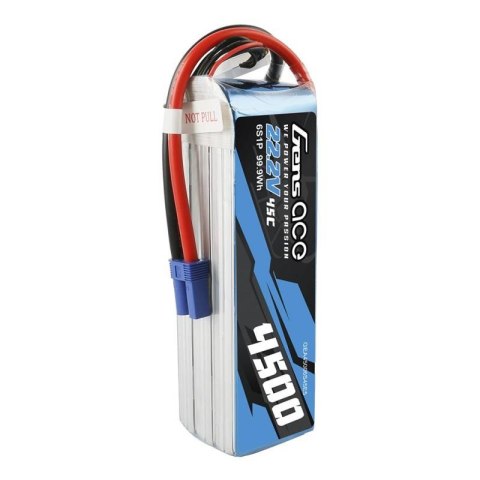 Akumulator Gens Ace 4500mAh 22.2V 45C 6S1P Akumulator Gens Ace 4500mAh 22.2V 45C 6S1P