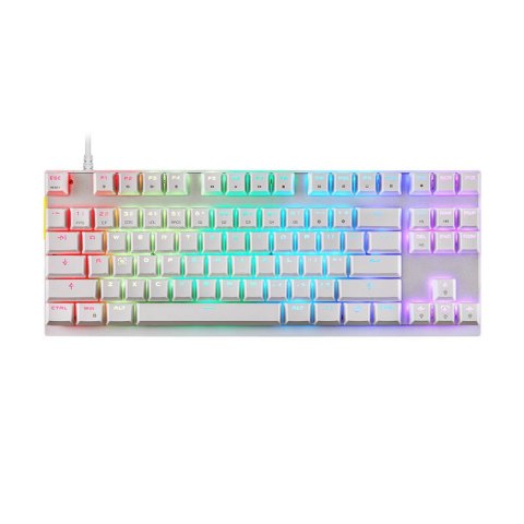 Klawiatura mechaniczna Motospeed K82 RGB (biała) Klawiatura mechaniczna Motospeed K82 RGB (biała)