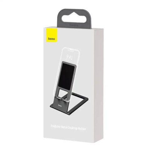 Podstawka stojak uchwyt Baseus Metal na telefon/tablet (szary) Podstawka stojak uchwyt Baseus Metal na telefon/tablet (szary)