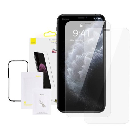 Szkło hartowane 0.3mm Baseus do iPhone XS Max / 11 Pro Max (2szt.) Szkło hartowane 0.3mm Baseus do iPhone XS Max / 11 Pro Max (2szt.)