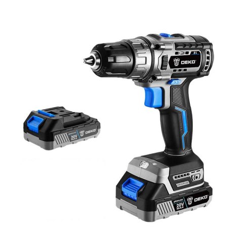Wiertarko-wkrętarka bezszczotkowa Deko Tools DKBL20DU3-HS2 20V Wiertarko-wkrętarka bezszczotkowa Deko Tools DKBL20DU3-HS2 20V