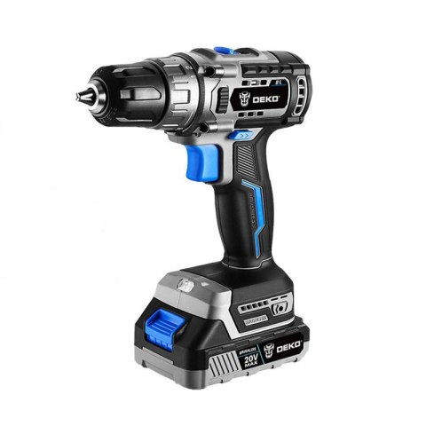 Wiertarko-wkrętarka bezszczotkowa Deko Tools DKBL20DU3-HS2 20V Wiertarko-wkrętarka bezszczotkowa Deko Tools DKBL20DU3-HS2 20V