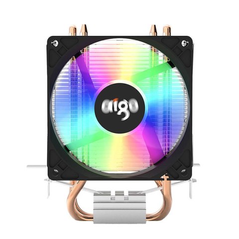 Chłodzenie aktywne do procesora Aigo ICE 200 LED (radiator + wentylator czarny) Chłodzenie aktywne do procesora Aigo ICE 200 LED (radiator + wentylator czarny)