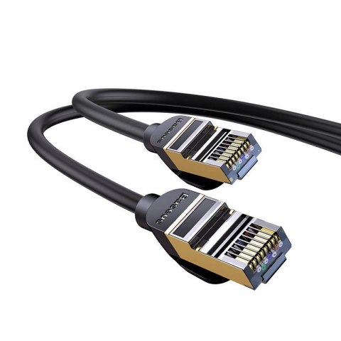Kabel sieciowy Baseus Ethernet RJ45, 10Gbps, 2m (czarny) Kabel sieciowy Baseus Ethernet RJ45, 10Gbps, 2m (czarny)