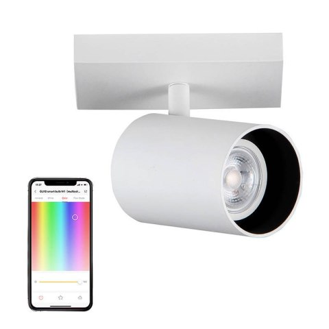 Oprawa oświetleniowa Yeelight Spotlight YLDDL-0083 (1 żarówka) Biała Oprawa oświetleniowa Yeelight Spotlight YLDDL-0083 (1 żarówka) Biała