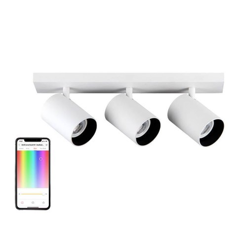 Oprawa oświetleniowa Yeelight Spotlight YLDDL-0085 (3 żarówki) Biała Oprawa oświetleniowa Yeelight Spotlight YLDDL-0085 (3 żarówki) Biała