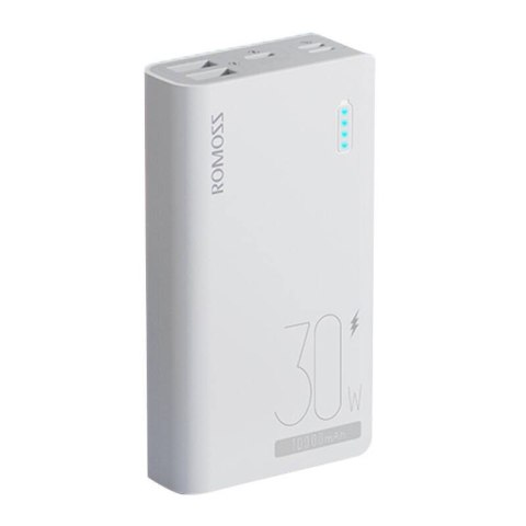 Powerbank Romoss Sense 4S Pro 10000mAh, 30W (biały) Powerbank Romoss Sense 4S Pro 10000mAh, 30W (biały)