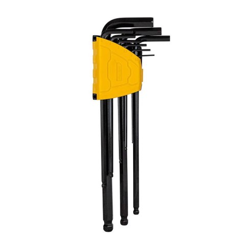 Zestaw kluczy imbusowych długich Deli Tools EDL232309H, 1.5-10mm, 9 elementów Zestaw kluczy imbusowych długich Deli Tools EDL232309H, 1.5-10mm, 9 elementów