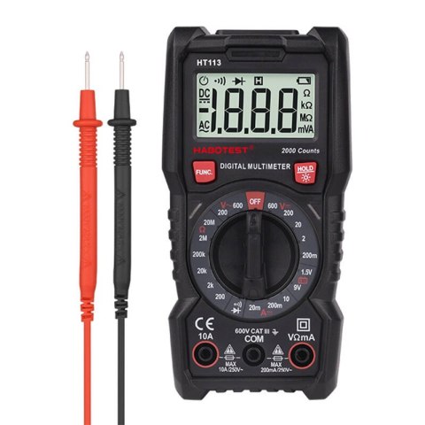 Cyfrowy multimetr uniwersalny Habotest HT113 Cyfrowy multimetr uniwersalny Habotest HT113