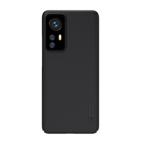 Etui Nillkin Super Frosted Shield do Xiaomi 12/12X/12S (czarne) Etui Nillkin Super Frosted Shield do Xiaomi 12/12X/12S (czarne)