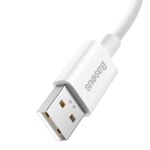 Kabel USB do USB-C Baseus Superior Series, 65W, 1m (biały) Kabel USB do USB-C Baseus Superior Series, 65W, 1m (biały)