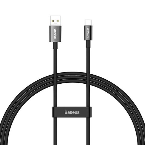 Kabel USB do USB-C Baseus Superior Series, 65W, 1m (czarny) Kabel USB do USB-C Baseus Superior Series, 65W, 1m (czarny)