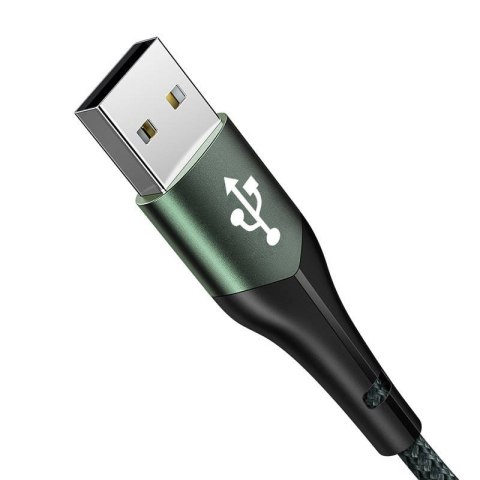 Kabel USB do USB-C Mcdodo Magnificence CA-7961 LED, 1m (zielony) Kabel USB do USB-C Mcdodo Magnificence CA-7961 LED, 1m (zielony)