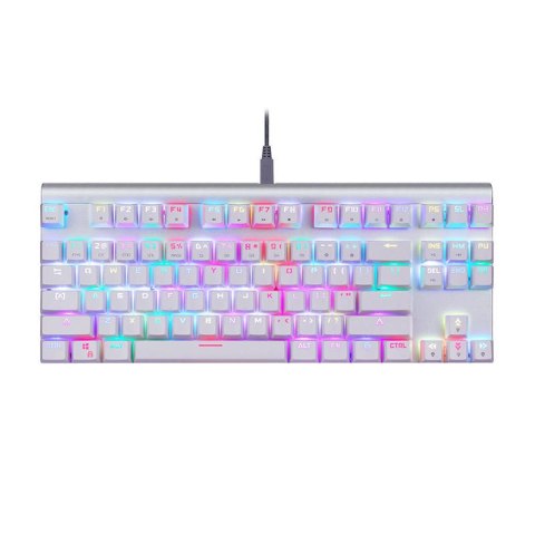 Klawiatura mechaniczna Motospeed CK101 RGB (biała) Klawiatura mechaniczna Motospeed CK101 RGB (biała)