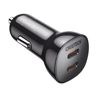 Ładowarka samochodowa Choetech TC0008 40W 2x USB-C