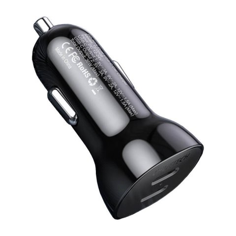 Ładowarka samochodowa Choetech TC0008 40W 2x USB-C Ładowarka samochodowa Choetech TC0008 40W 2x USB-C