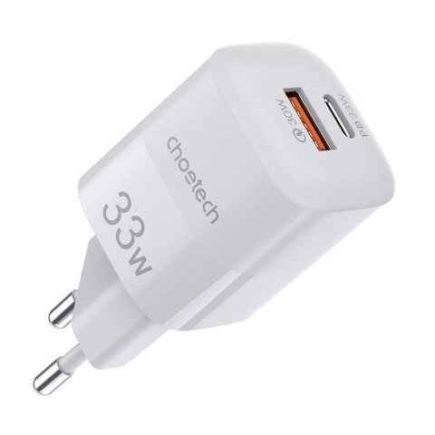 Ładowarka sieciowa Choetech PD5006, 33W (biała) Ładowarka sieciowa Choetech PD5006, 33W (biała)