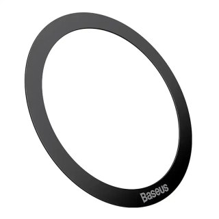 Pierścień magnetyczny Baseus Halo do telefonu, MagSafe, czarny (2szt.)