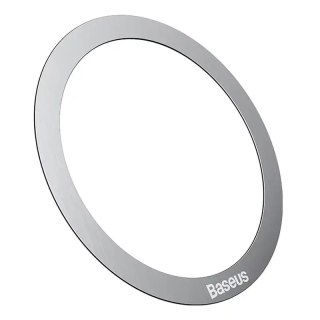 Pierścień magnetyczny Baseus Halo do telefonu, MagSafe, srebrny (2szt.)