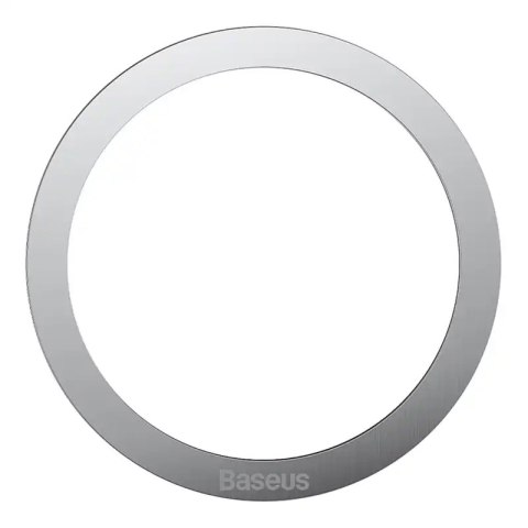 Pierścień magnetyczny Baseus Halo do telefonu, MagSafe, srebrny (2szt.) Pierścień magnetyczny Baseus Halo do telefonu, MagSafe, srebrny (2szt.)