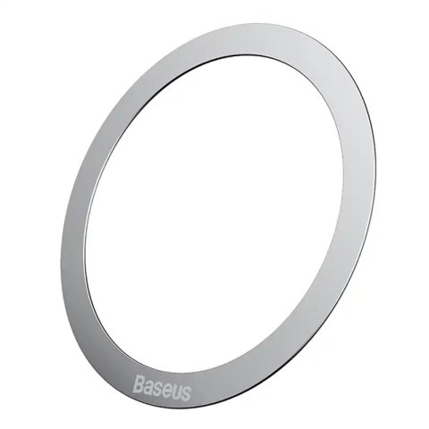 Pierścień magnetyczny Baseus Halo do telefonu, MagSafe, srebrny (2szt.) Pierścień magnetyczny Baseus Halo do telefonu, MagSafe, srebrny (2szt.)