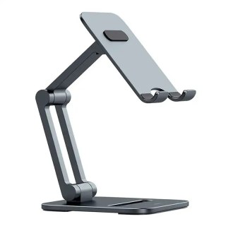 Podstawka stojak uchwyt Baseus Biaxial na telefon (szara)