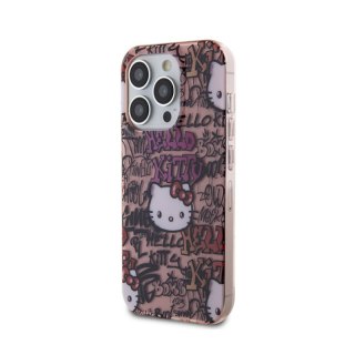 Hello Kitty IML Tags Graffiti - Etui iPhone 13 Pro Max (różowy)