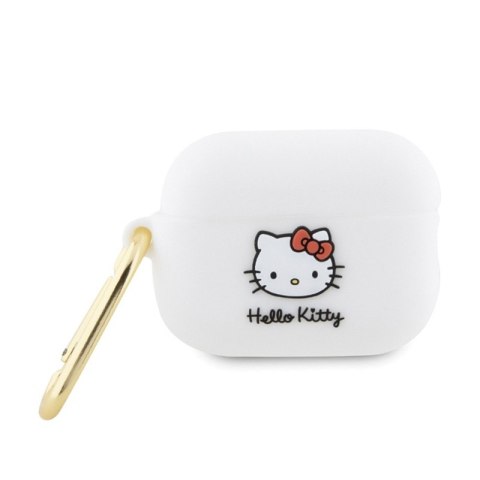 Hello Kitty Silicone 3D Kitty Head - Etui AirPods Pro 2 (biały) Hello Kitty Silicone 3D Kitty Head - Etui AirPods Pro 2 (biały)