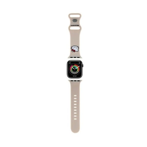 Hello Kitty Silicone Kitty Head - Pasek do Apple Watch 38/40/41 mm (beżowy) Hello Kitty Silicone Kitty Head - Pasek do Apple Watch 38/40/41 mm (beżowy)
