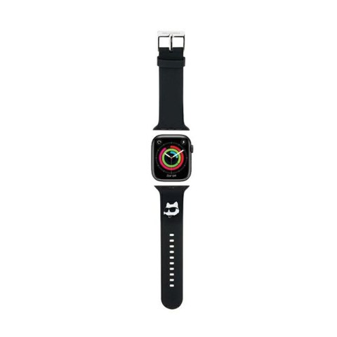 Karl Lagerfeld 3D Rubber Choupette Head NFT - Pasek do Apple Watch 42/44/45/49 mm (czarny) Karl Lagerfeld 3D Rubber Choupette Head NFT - Pasek do Apple Watch 42/44/45/49 mm (czarny)