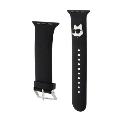 Karl Lagerfeld 3D Rubber Choupette Head NFT - Pasek do Apple Watch 42/44/45/49 mm (czarny) Karl Lagerfeld 3D Rubber Choupette Head NFT - Pasek do Apple Watch 42/44/45/49 mm (czarny)