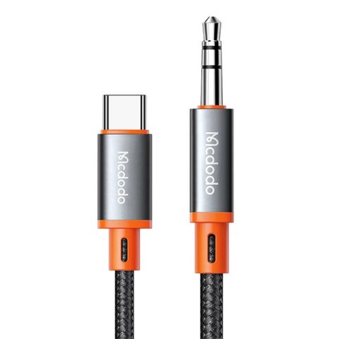 Kabel Mcdodo CA-0820 USB-C do mini jack 3.5mm AUX, 1.2m (czarny) Kabel Mcdodo CA-0820 USB-C do mini jack 3.5mm AUX, 1.2m (czarny)