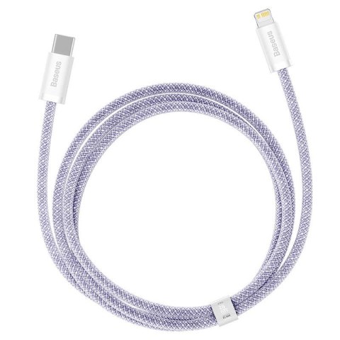 Kabel USB-C do Lightning Baseus Dynamic 2, 20W, 1m (fioletowy) Kabel USB-C do Lightning Baseus Dynamic 2, 20W, 1m (fioletowy)