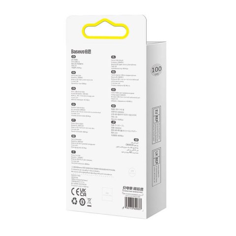 Kabel USB do Lightning Baseus Dynamic 2, 2.4A, 1m (fioletowy) Kabel USB do Lightning Baseus Dynamic 2, 2.4A, 1m (fioletowy)