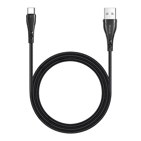 Kabel USB do USB-C, Mcdodo CA-7461, 1.2m (czarny) Kabel USB do USB-C, Mcdodo CA-7461, 1.2m (czarny)