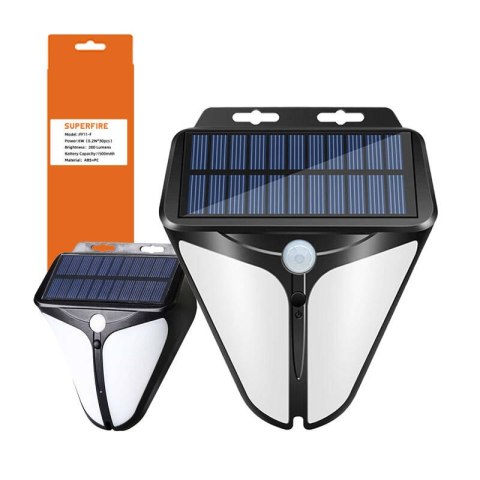 Lampa solarna Superfire FF11-F, 6W, 280lm, 1500mAh Lampa solarna Superfire FF11-F, 6W, 280lm, 1500mAh