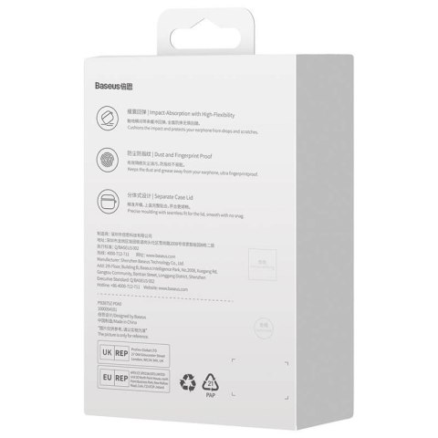 Przeźroczyste Etui Baseus Crystal do AirPods 3 Przeźroczyste Etui Baseus Crystal do AirPods 3