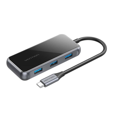 Adapter 5w1 Vention TFBHB Hub USB-C do HDMI 4K@60Hz, 3x USB 3.0, PD (szary) Adapter 5w1 Vention TFBHB Hub USB-C do HDMI 4K@60Hz, 3x USB 3.0, PD (szary)