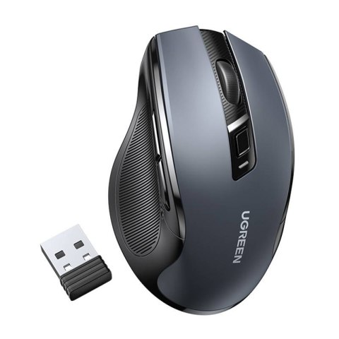 Bezprzewodowa mysz UGREEN 2.4 GHz + Bluetooth 5.0 (czarny) Bezprzewodowa mysz UGREEN 2.4 GHz + Bluetooth 5.0 (czarny)