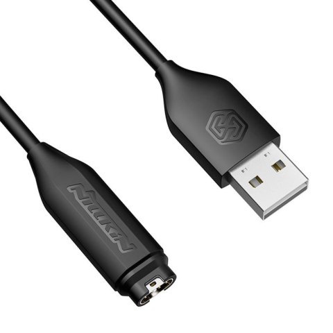 Kabel USB do ładowania zegarka Garmin Nillkin (czarny) Kabel USB do ładowania zegarka Garmin Nillkin (czarny)
