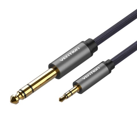 Kabel jack 3.5 mm do 6.5mm Vention BAIHJ 5m (szary) Kabel jack 3.5 mm do 6.5mm Vention BAIHJ 5m (szary)