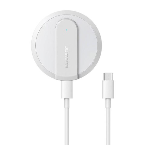 Magnetyczna ładowarka indukcyjna Joyroom JR-A28, ultra cienka, 15W (biała) Magnetyczna ładowarka indukcyjna Joyroom JR-A28, ultra cienka, 15W (biała)