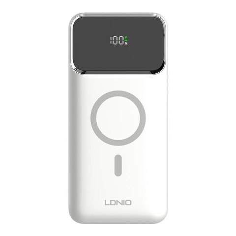 Powerbank LDNIO PQ12, 15W, 10000mah (biały) Powerbank LDNIO PQ12, 15W, 10000mah (biały)